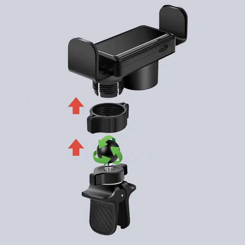 Auto Phone Holder Air Vent Clip Mount Mobile Phone Holder For Toyota Supra Prius TUNDRA Sienna Vios hilux Accessories GPS Stand