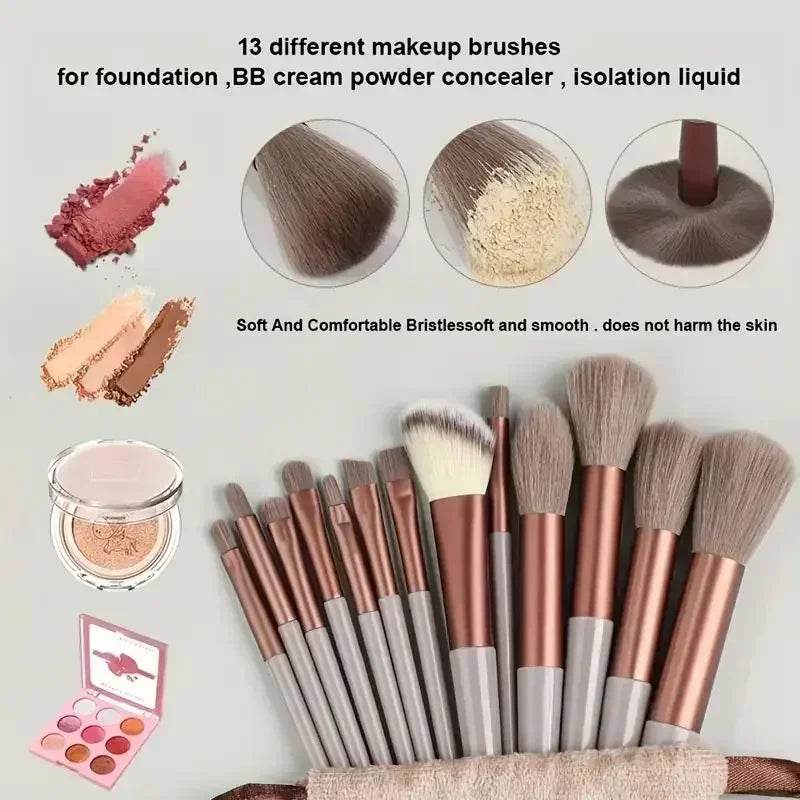 Makeup Brush Set Soft Fluffy Professiona Cosmetic -