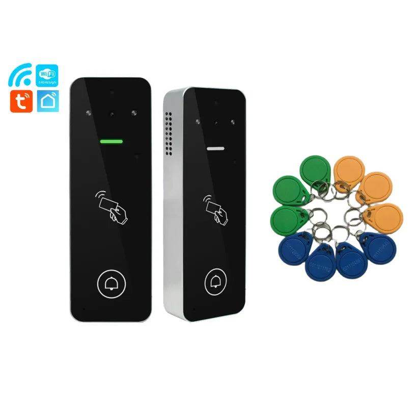 WiFi Video Intercom Access Control Fingerprint/Card/Password, IP65 - P12 Hub Europe