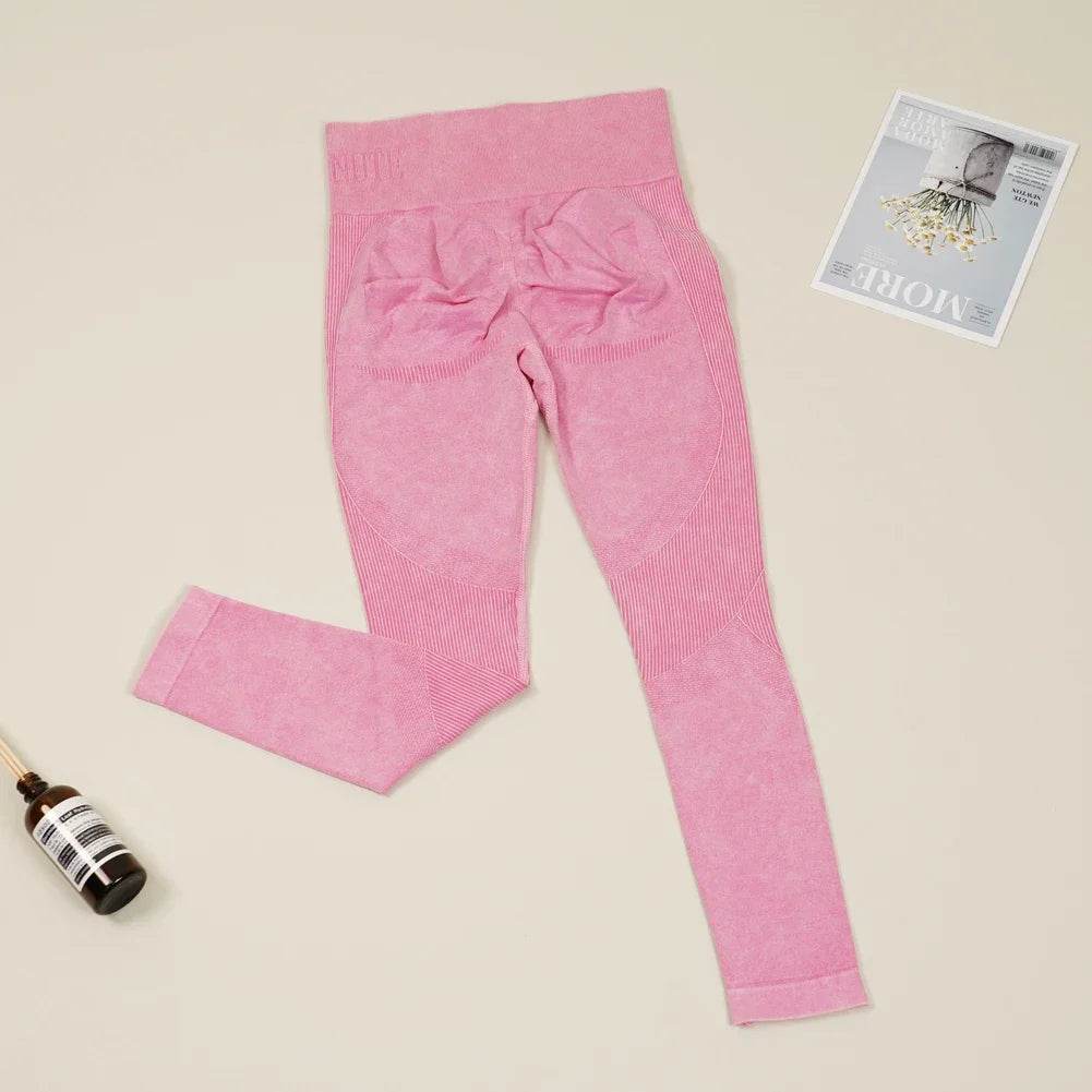 Seamless Scrunch Yoga Leggings - P12 Hub Europe