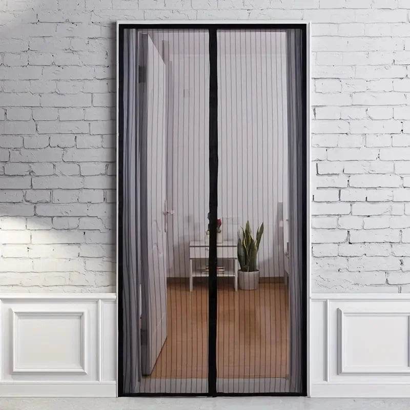 Magnetic screen door curtain summer anti mosquito net fly Screen Home Garden Anti Bug Protection Easy Installation Custom Size - P12 Hub Europe