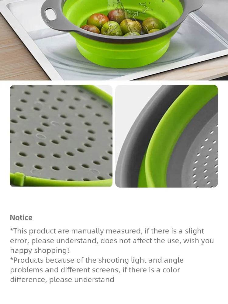 Collapsible Silicone Strainer Basket - P12 Hub Europe