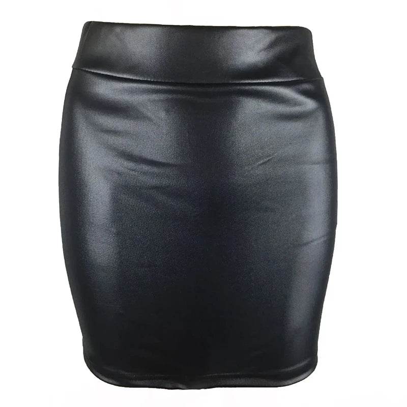 Women's Sexy Faux Leather Skirt - P12 Hub Europe