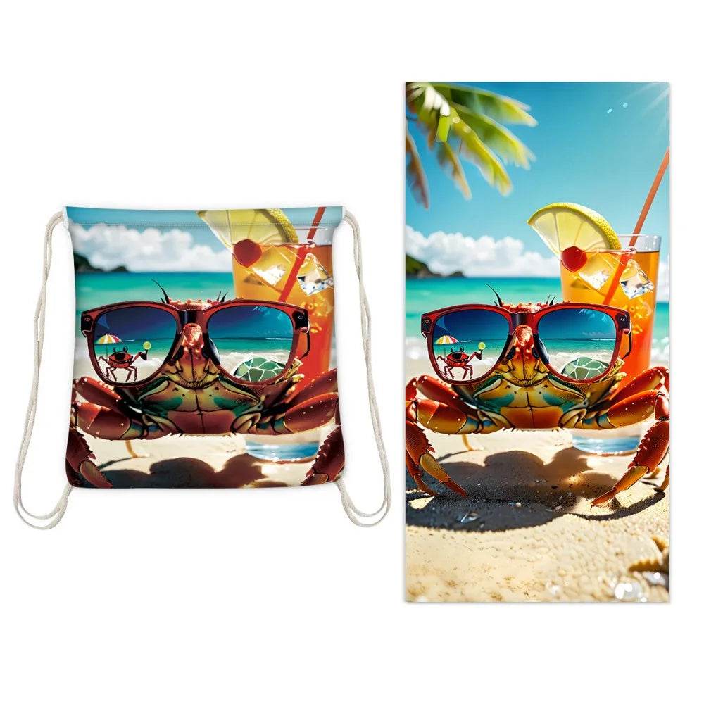 Quick Dry Towel Beach Bag Portable Bath Towels Travel Print Sports Surf for The Mat Designer Sand Free Large Bundle Large Adults - P12 Hub Europe