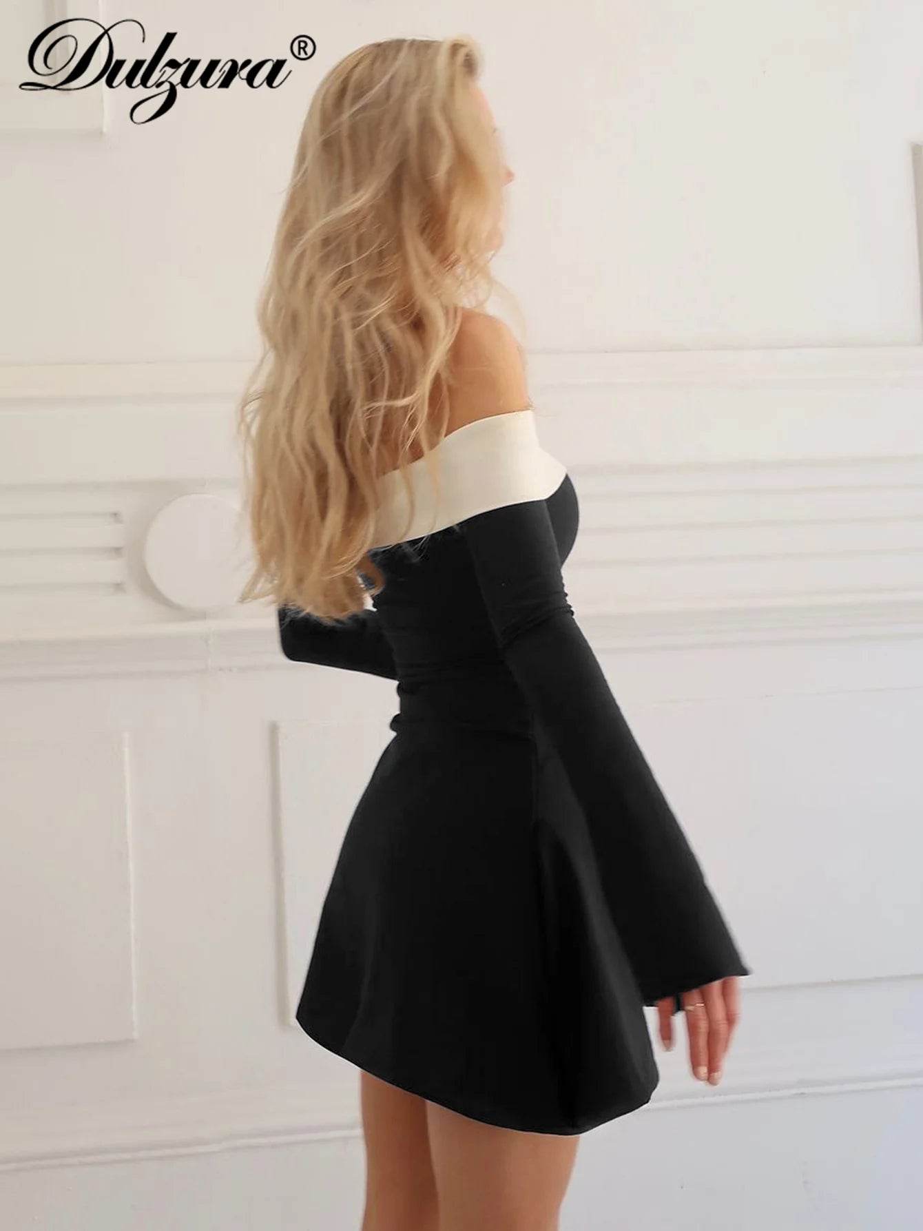 Dulzura Off Shoulder Mini Dress - Prom Party Clubwear - P12 Hub Europe