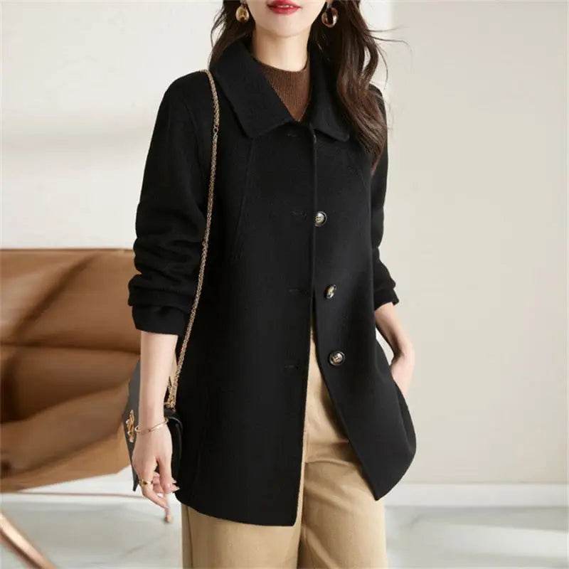 Long Casual Wool Coat - P12 Hub Europe