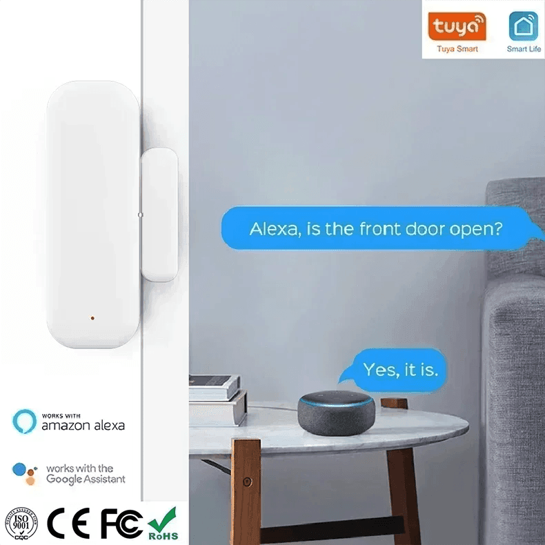 Sensor Door Tuya WiFi Smart - P12 Hub Europe