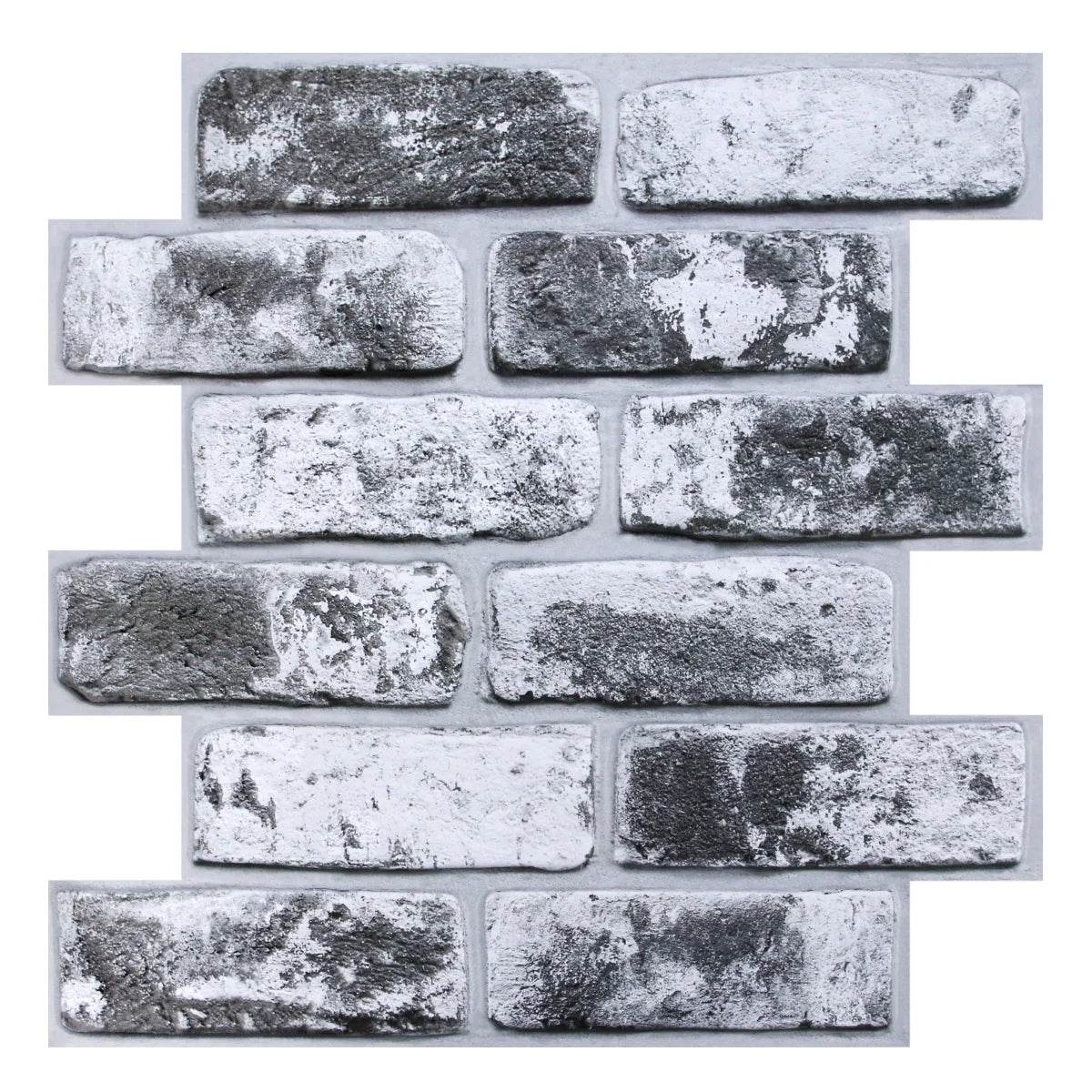 3D Wall Sticker Self-adhesive Faux Brick Wall Panel Peel and Stick Tile Backsplash for Kitchen Bedroom Waterproof Tile Sticker - P12 Hub Europe