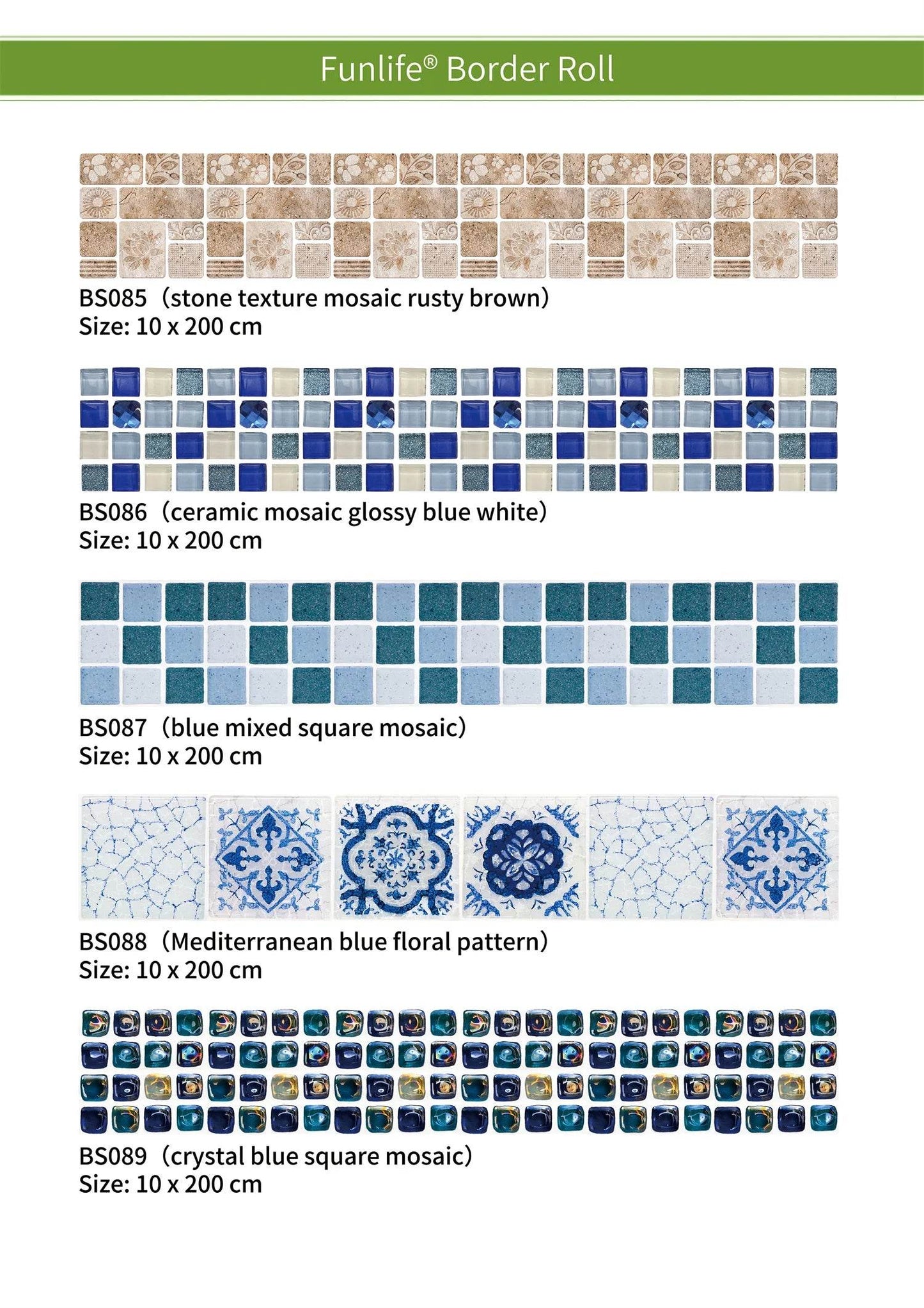 41 Styles Baseboard Stickers Waterproof Peel & Stick Waistline Wall Sticker Floor Border Sticker For Kitchen Bathroom 10x200cm - P12 Hub Europe