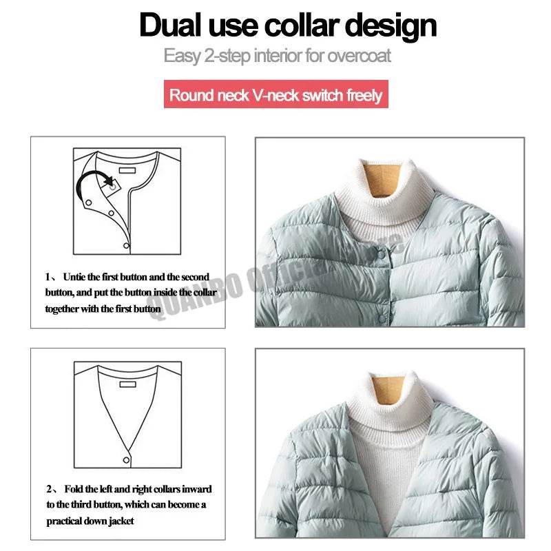 Ultralight Variable Neck Down Jacket - P12 Hub Europe