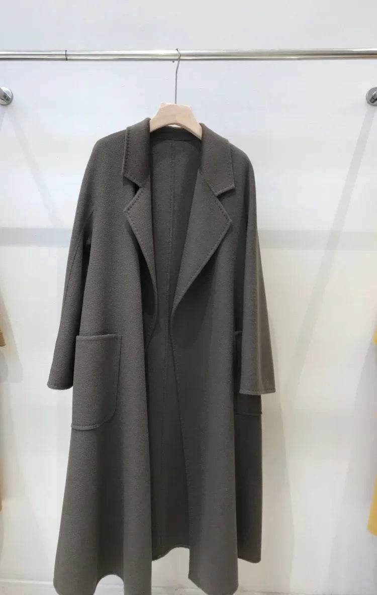 Luxury Cashmere Wool Coat - P12 Hub Europe
