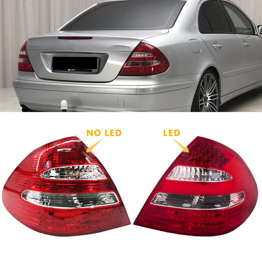 Rear Bumper Tail Light Assembly For Mercedes-Benz W211 E200 E220 E240 E280 2002 2003-2006 Tail Light Rear Brake Lamp With LED
