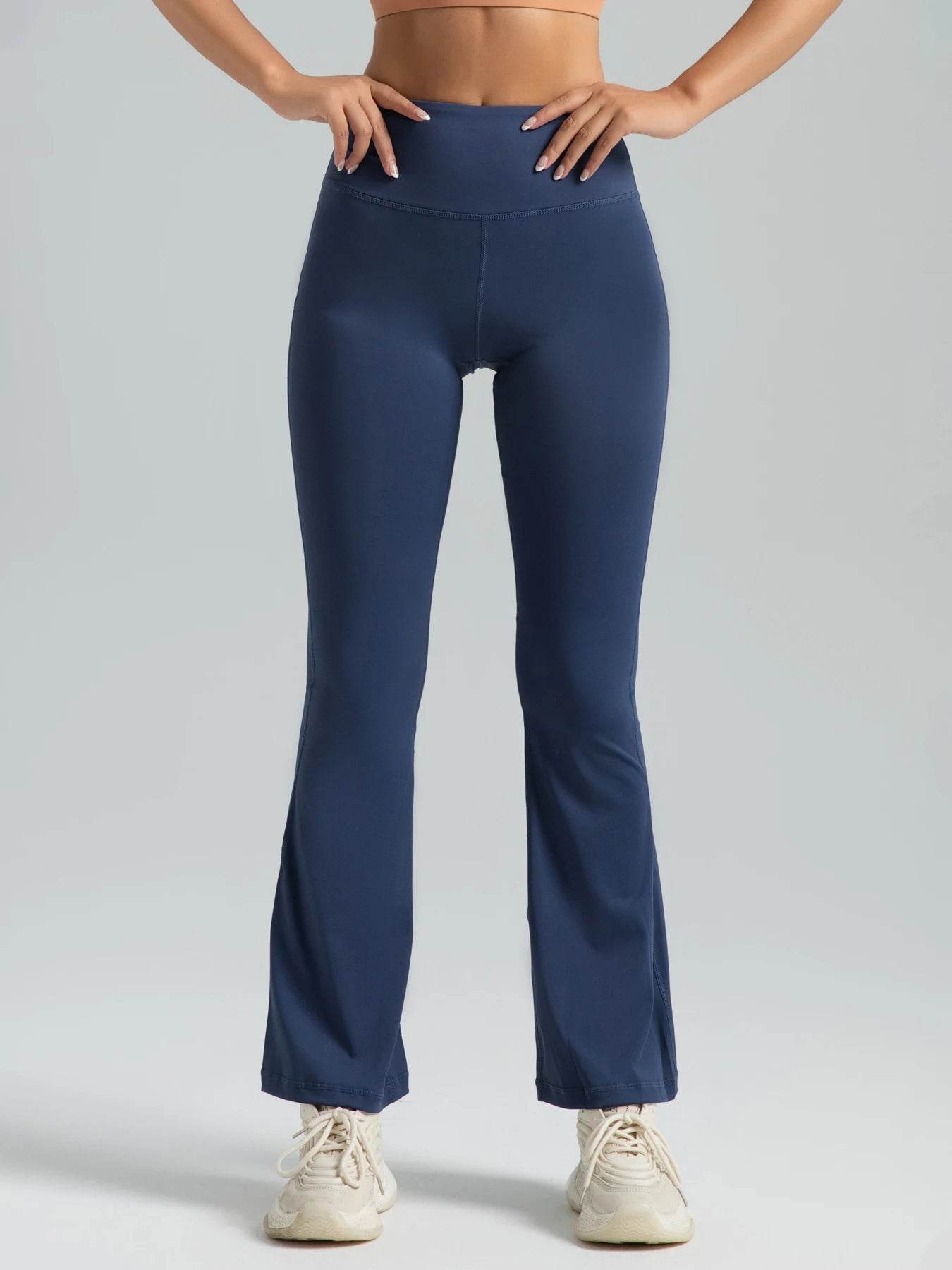 Women's High-Waist Bootcut Leggings - P12 Hub Europe