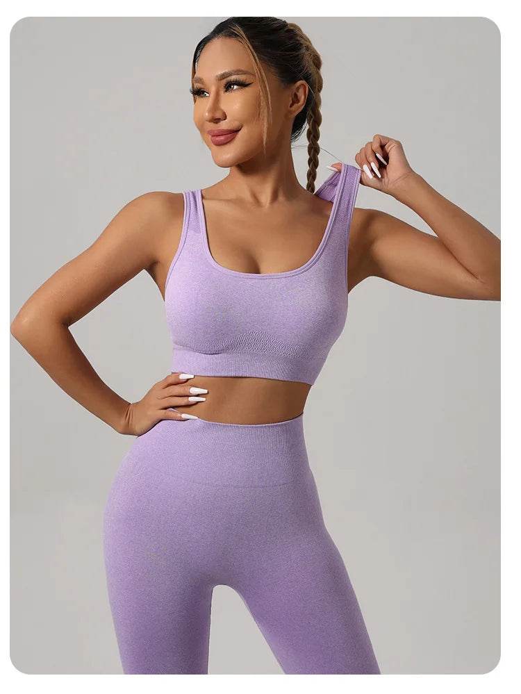 Mileegirl Seamless Gym Yoga Set - P12 Hub Europe