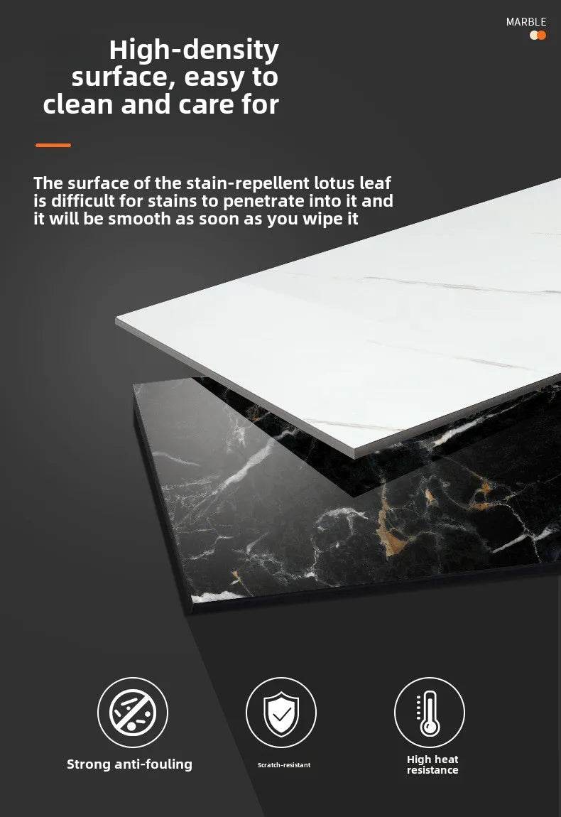 10-50Pcs PVC Marble Wall Stickers Self-Adhesive Thickened Tile Sticker Bathroom Waterproof Floor Sticker Kitchen Home Decoration - P12 Hub Europe