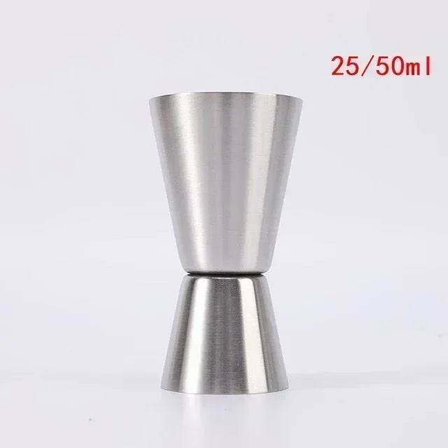 Double Side Measuring Cup Cocktail Drink Wine Shaker Stainless Mojito Bar Accessories kitchen gadget Bar Tools cocktail shaker - P12 Hub Europe