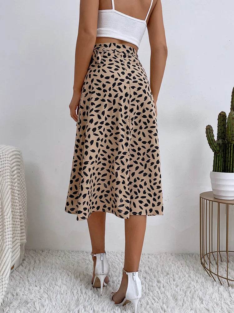 Women's Boho Print Wrap Skirt - P12 Hub Europe