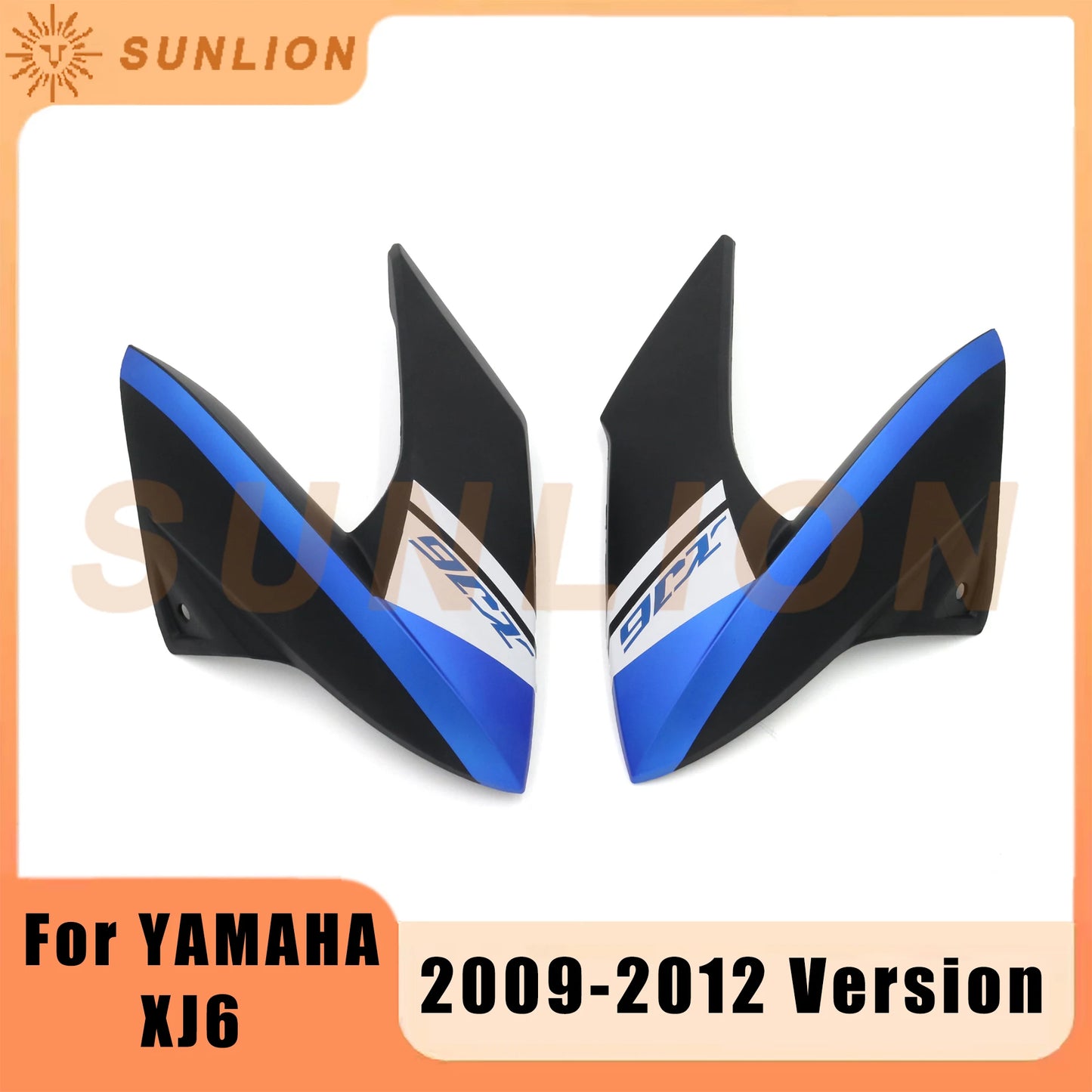 For Yamaha XJ6 2009 - 2012  Motorcycle Side Fairing Panel Bodywork Frame Injection Fairing Body Frame Cover