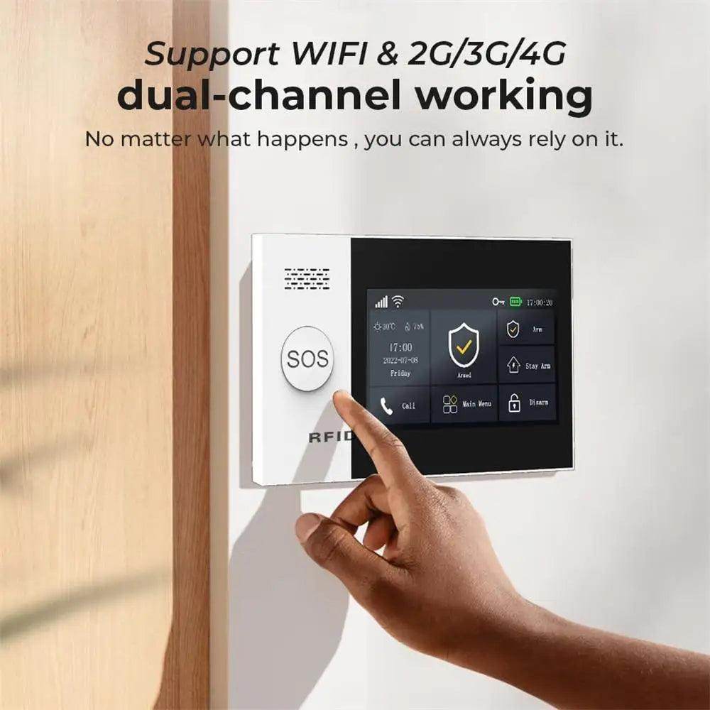 Alarm Smart Tuya WiFi GSM 4G - P12 Hub Europe