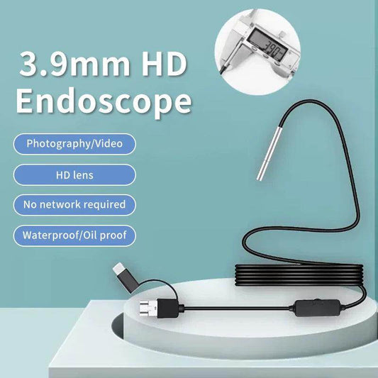 Endoscope Camera 3.9mm 720P USB/Android/Type-C, IP67 - P12 Hub Europe
