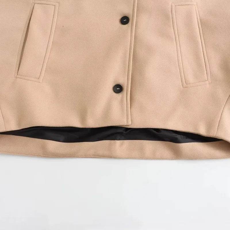 Women's Wool Office Coat - P12 Hub Europe