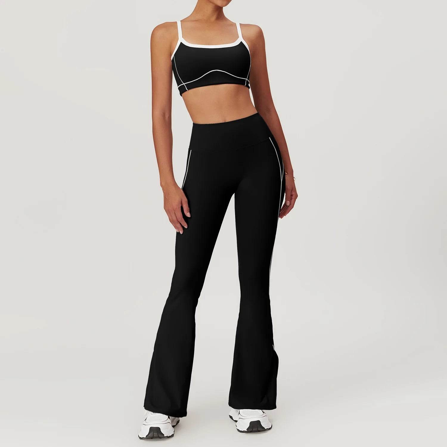 Women's High Waist Flare Set - P12 Hub Europe
