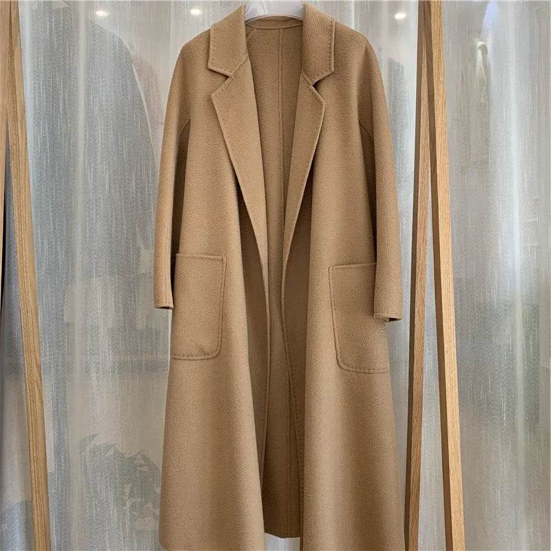 Luxury Cashmere Wool Coat - P12 Hub Europe