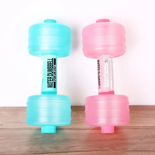 1kg Portable Comprehensive Home Water Flooding Dumbbells For Fitness Aquatic Barbell Gym Weight Loss Exercise Women Accessories
