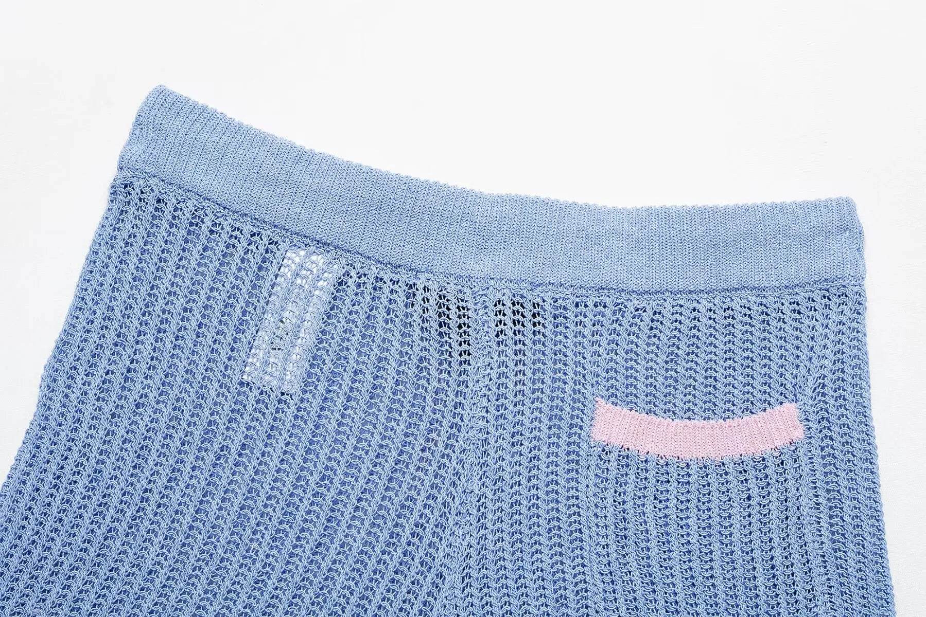 Summer Knitted Shorts Set - P12 Hub Europe