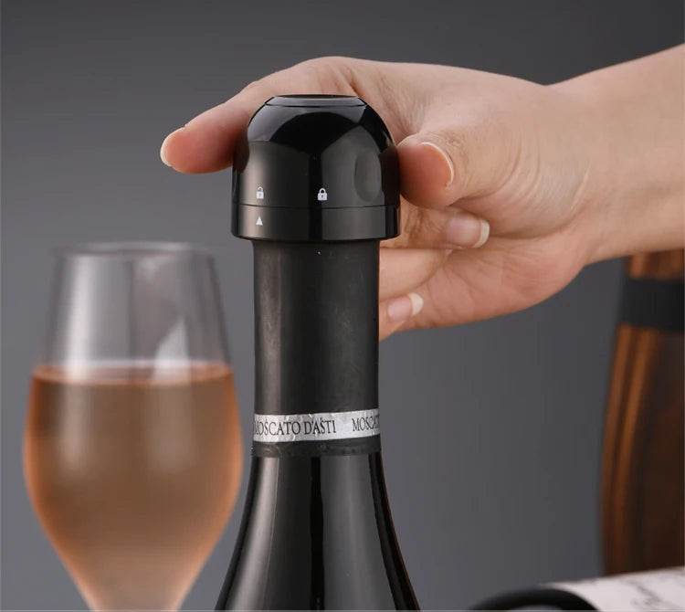 1/2Pcs Vacuum Red Wine Bottle Cap Stopper Silicone Sealed Champagne Bottle Stopper Reusable Retain Freshness Wine Plug Bar Tools - P12 Hub Europe