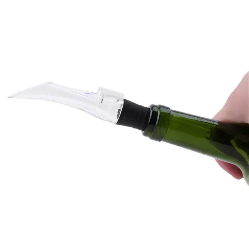 Acrylic Wine Aerator Pourer Premium Aerating Pourer Red Wine Decanter Cap Spout Stopper Bottle Mouth Dispenser Decanter Spout - P12 Hub Europe