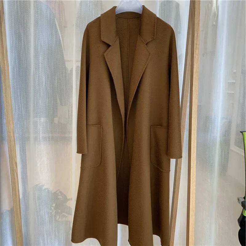 Luxury Cashmere Wool Coat - P12 Hub Europe