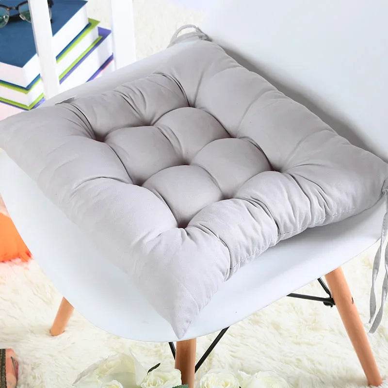 Colourful Chunky Seat Pads Cushion Chair Garden Cushion New Home Textile Cushion Garden HomeTie On Office Garden Dining Kitchen - P12 Hub Europe