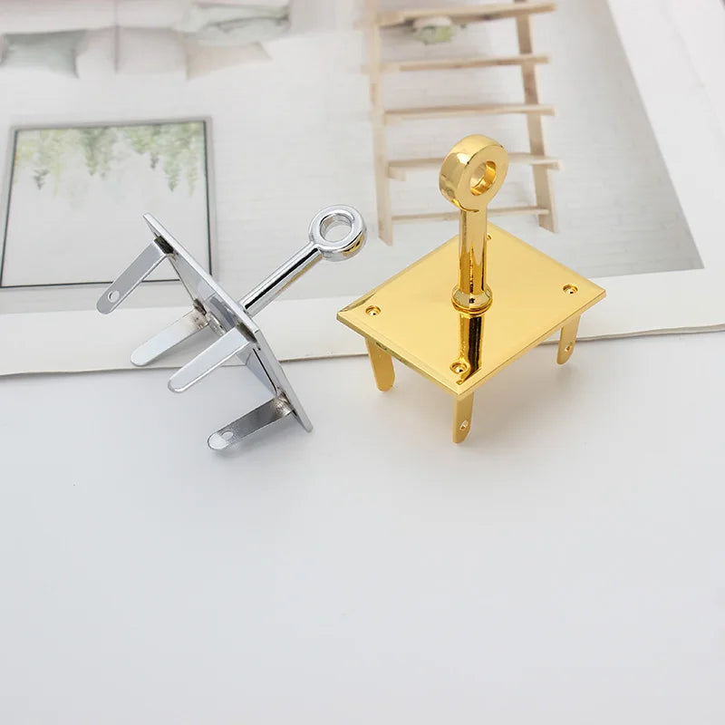 1Set Fashion Metal Bag Locks Clasp Bag Lcok Set For Handbags Purse Tote Closures Snap Clasps DIY Hardware Case Bag Accessories