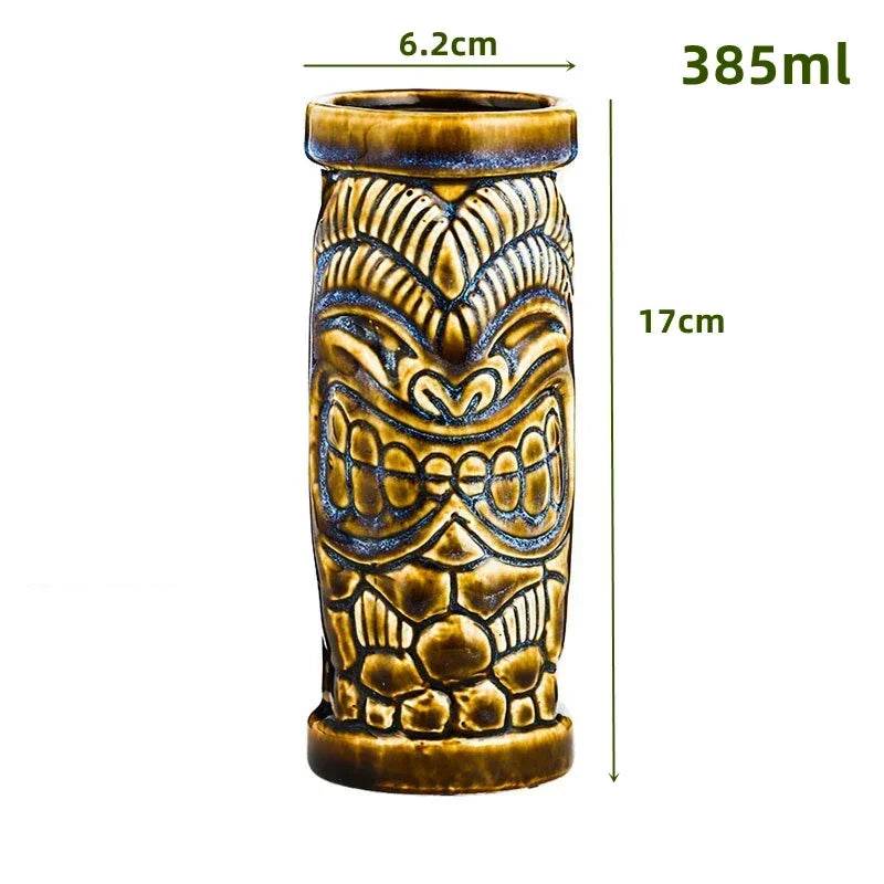 60 Types Ceramic Hawaii Tiki Mugs Creative Cocktail Glasses Beer Glass Martini Glasses Wine Glass Funny Cup Gift for Men - P12 Hub Europe