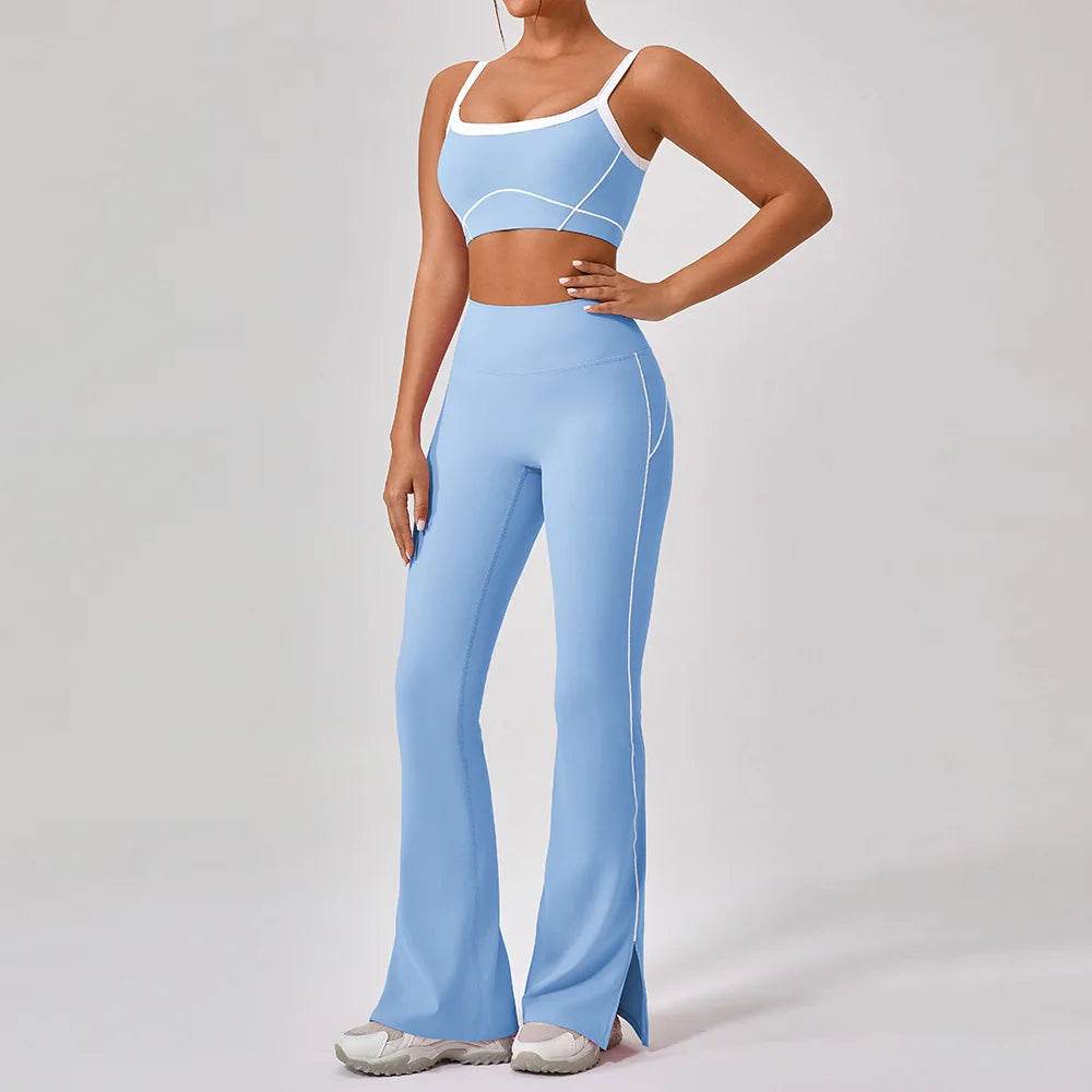 Women's High Waist Flare Set - P12 Hub Europe