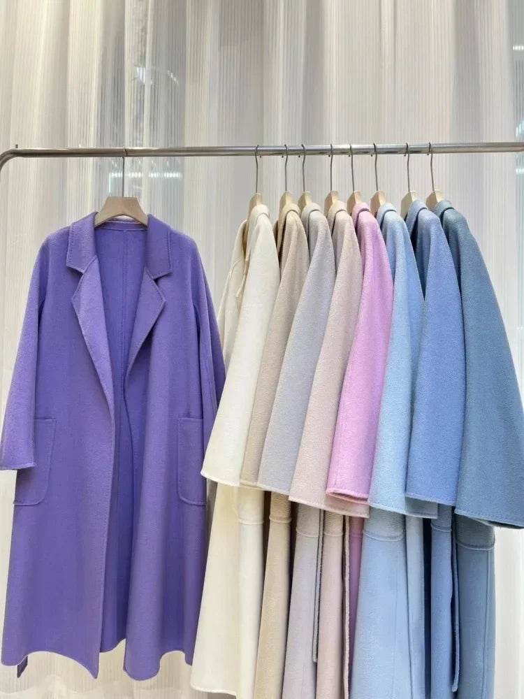 Luxury Cashmere Wool Coat - P12 Hub Europe
