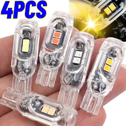 T10 LED Strobe Light 3030 5SMD 5W5 Flashing Lamp for Motorcycle Car License Plate Infinite Decoding Clearance Light