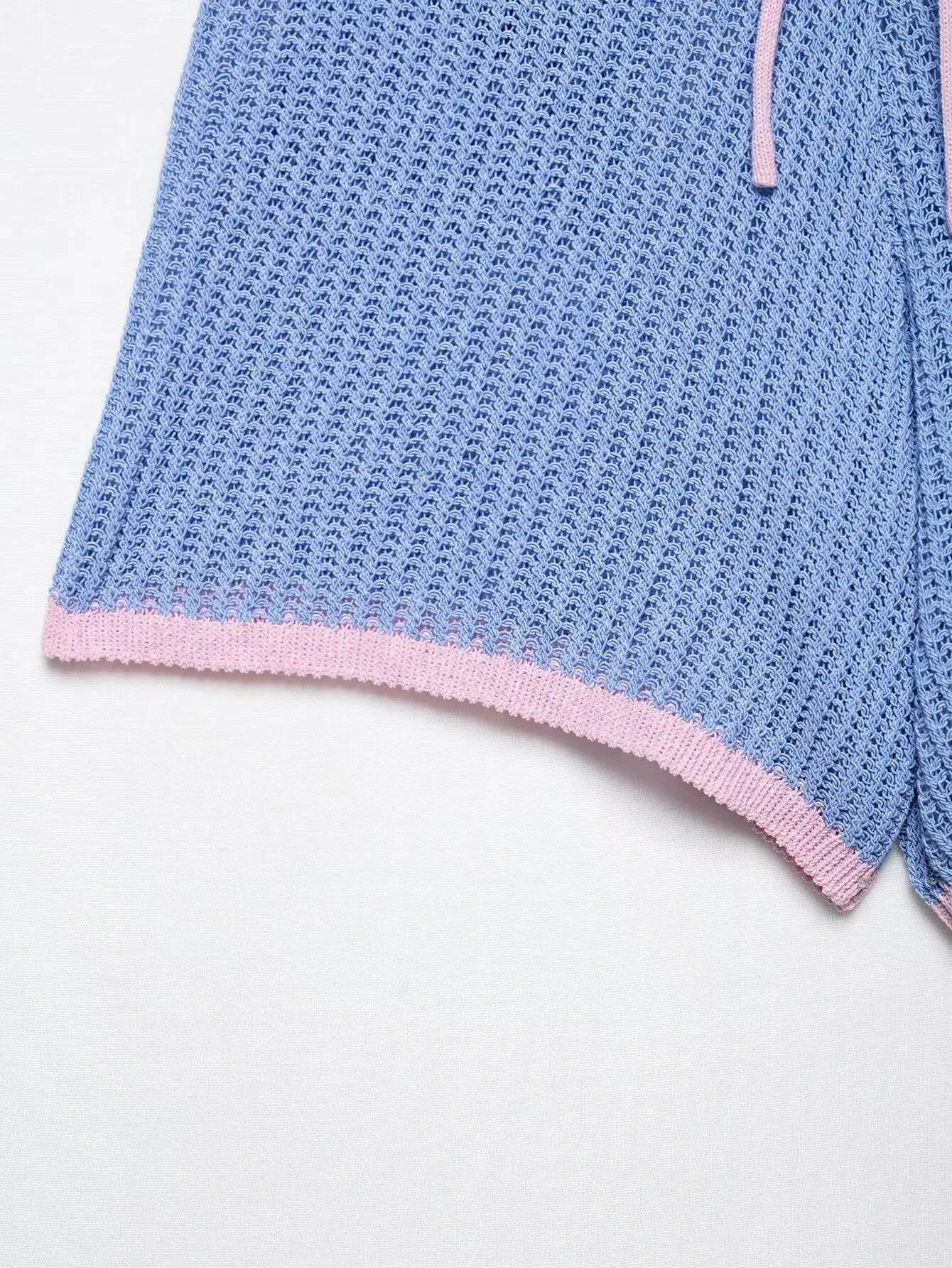 Summer Knitted Shorts Set - P12 Hub Europe
