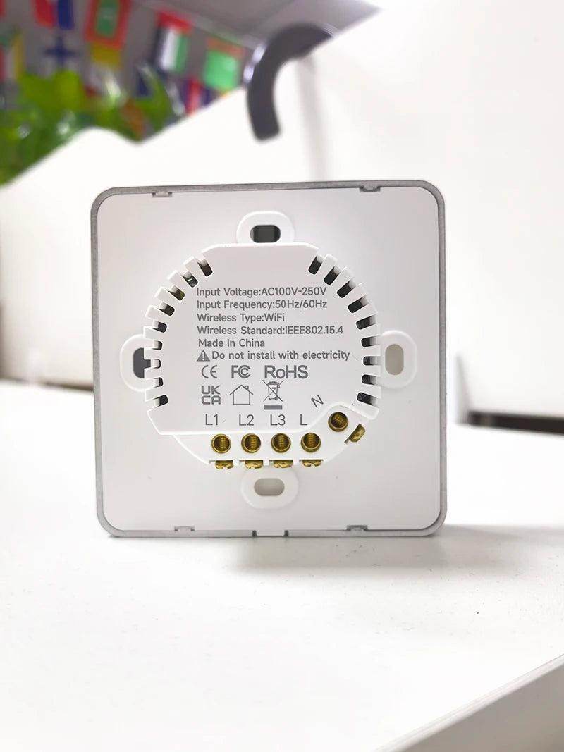 WiFi Smart Switch Temp Time 1-3 Gang - P12 Hub Europe