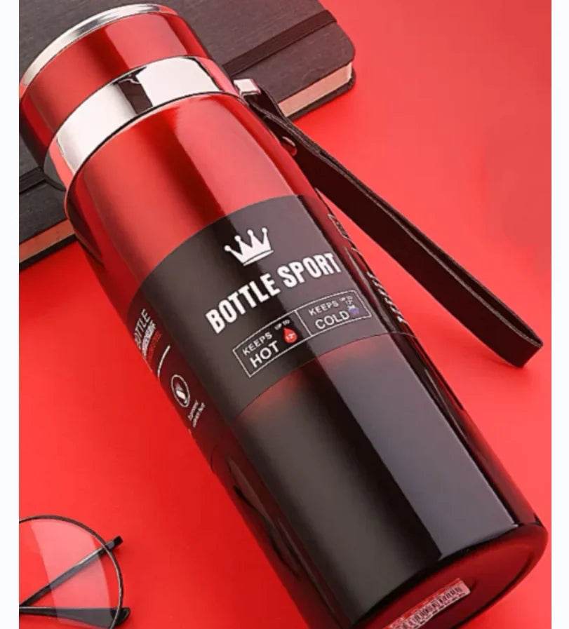 1000ml Double-Walled Thermos Flask - P12 Hub Europe