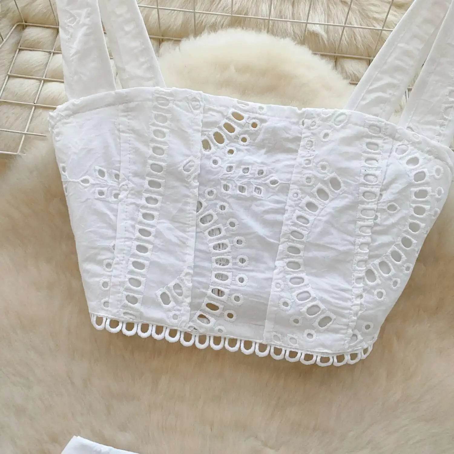 White Summer Beach Skirt Set - P12 Hub Europe