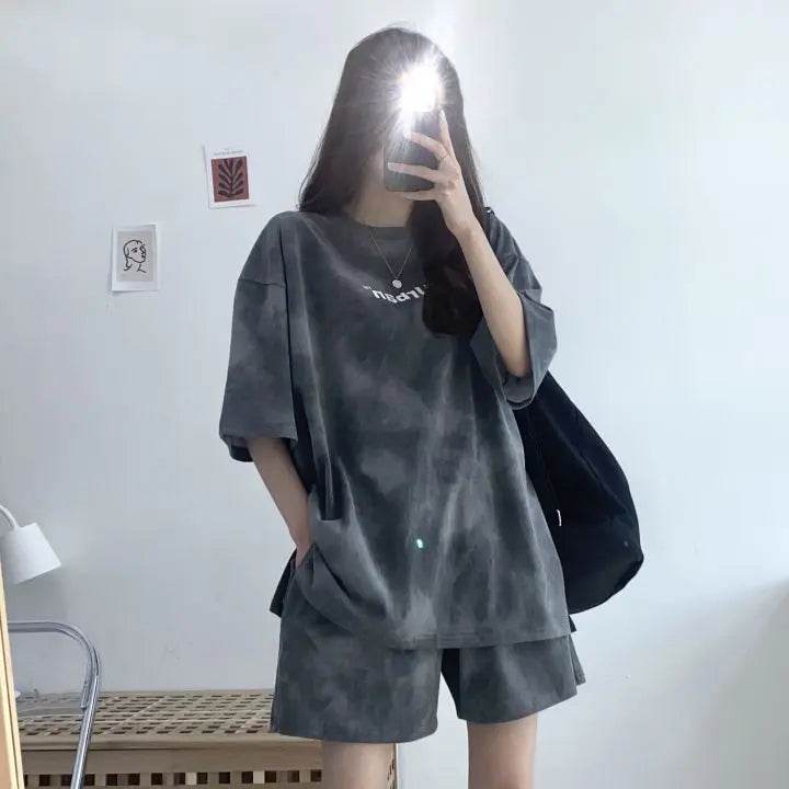 Summer Tie Dye Shorts Set - P12 Hub Europe