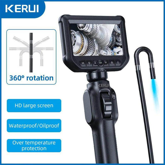 Borescope 8mm 360° Rotating 1080P, IPS, iOS/Android/Screen - P12 Hub Europe