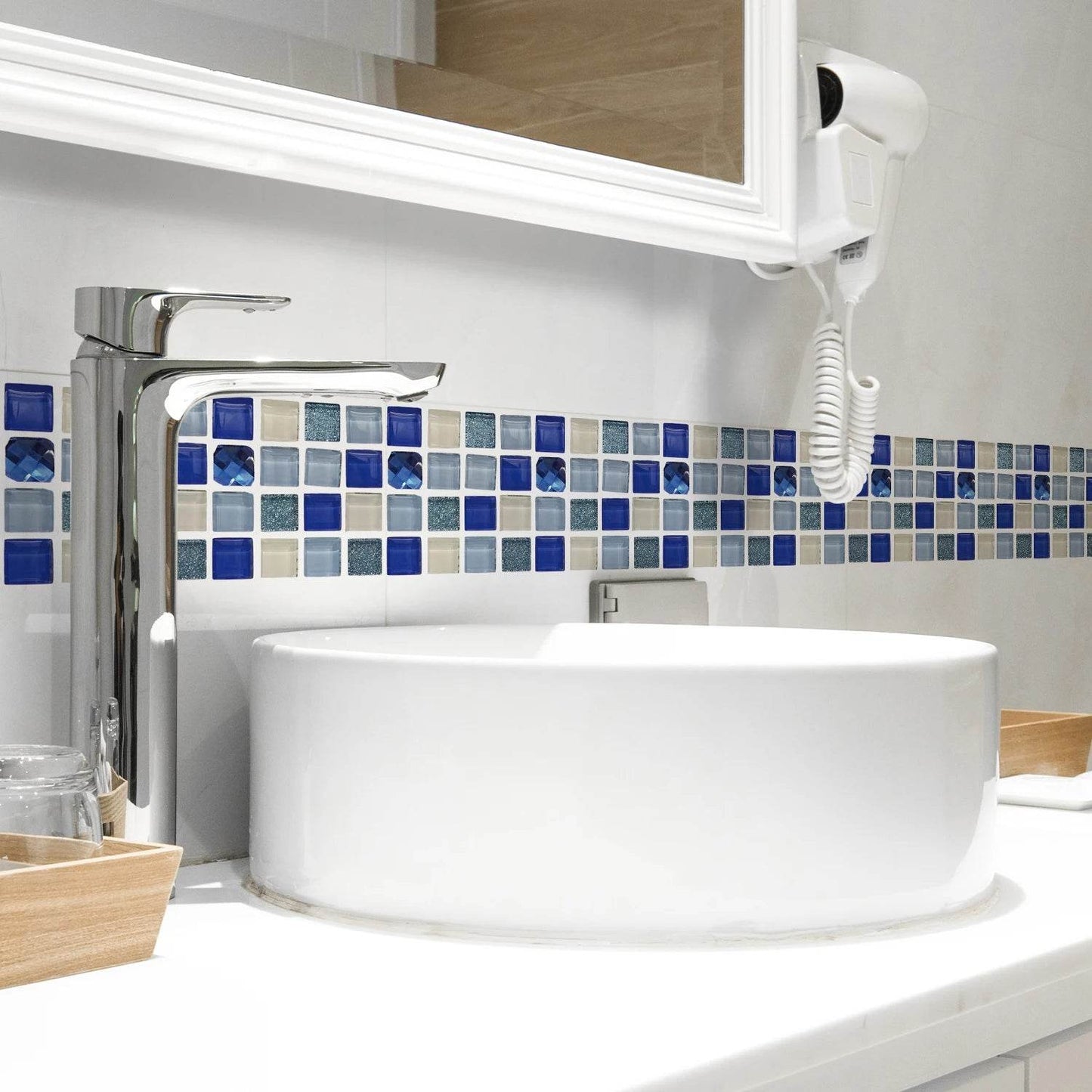 41 Styles Baseboard Stickers Waterproof Peel & Stick Waistline Wall Sticker Floor Border Sticker For Kitchen Bathroom 10x200cm - P12 Hub Europe