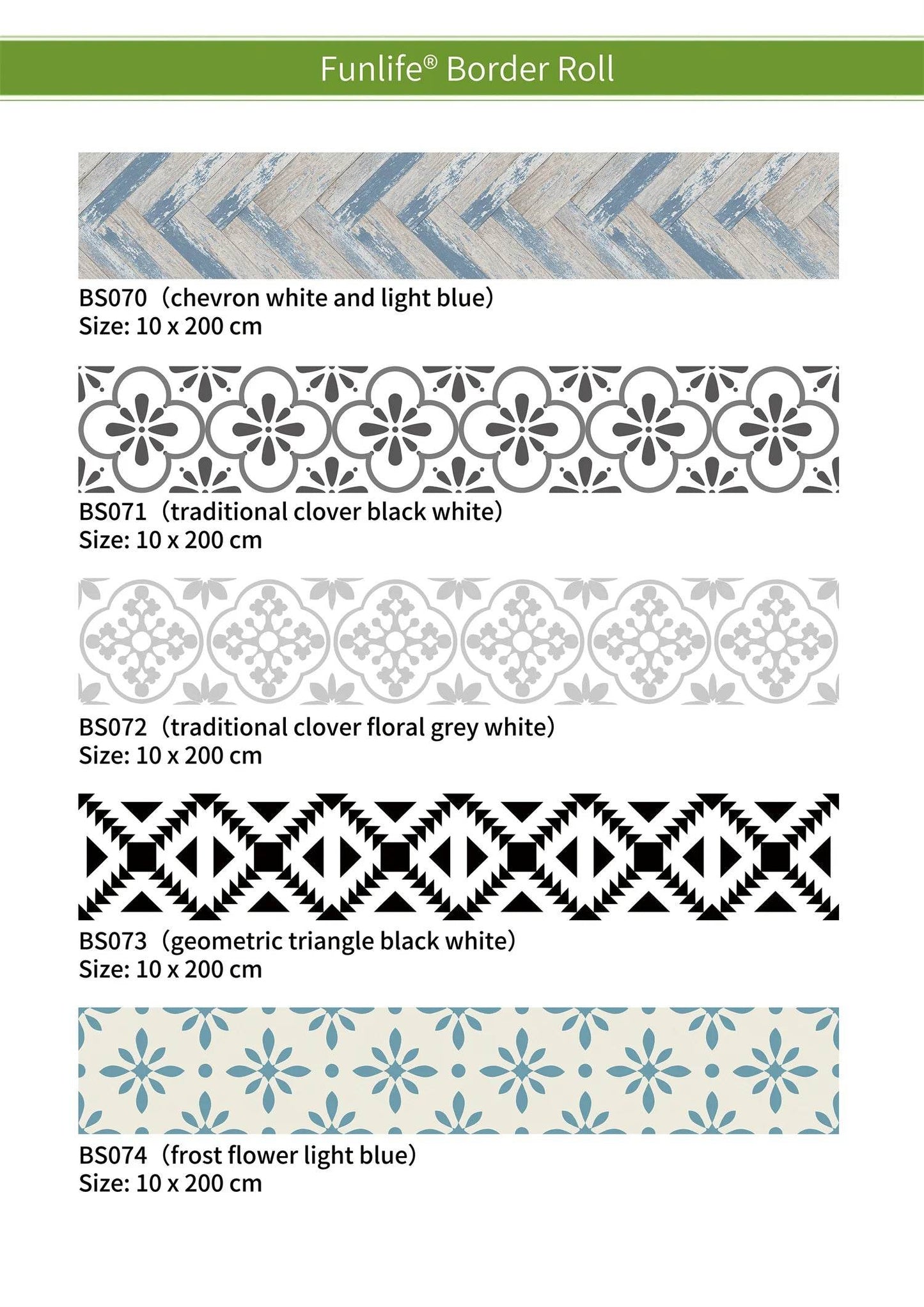 41 Styles Baseboard Stickers Waterproof Peel & Stick Waistline Wall Sticker Floor Border Sticker For Kitchen Bathroom 10x200cm - P12 Hub Europe