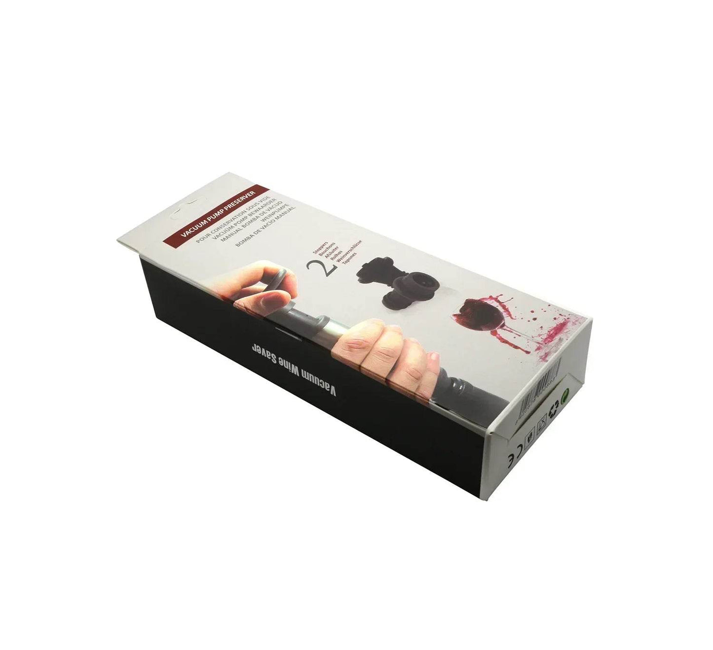 Bar Household Stainless Steel Red Wine Stopper Vacuum Pump Red Wine Vacuum Pump Champagne Stopper - P12 Hub Europe