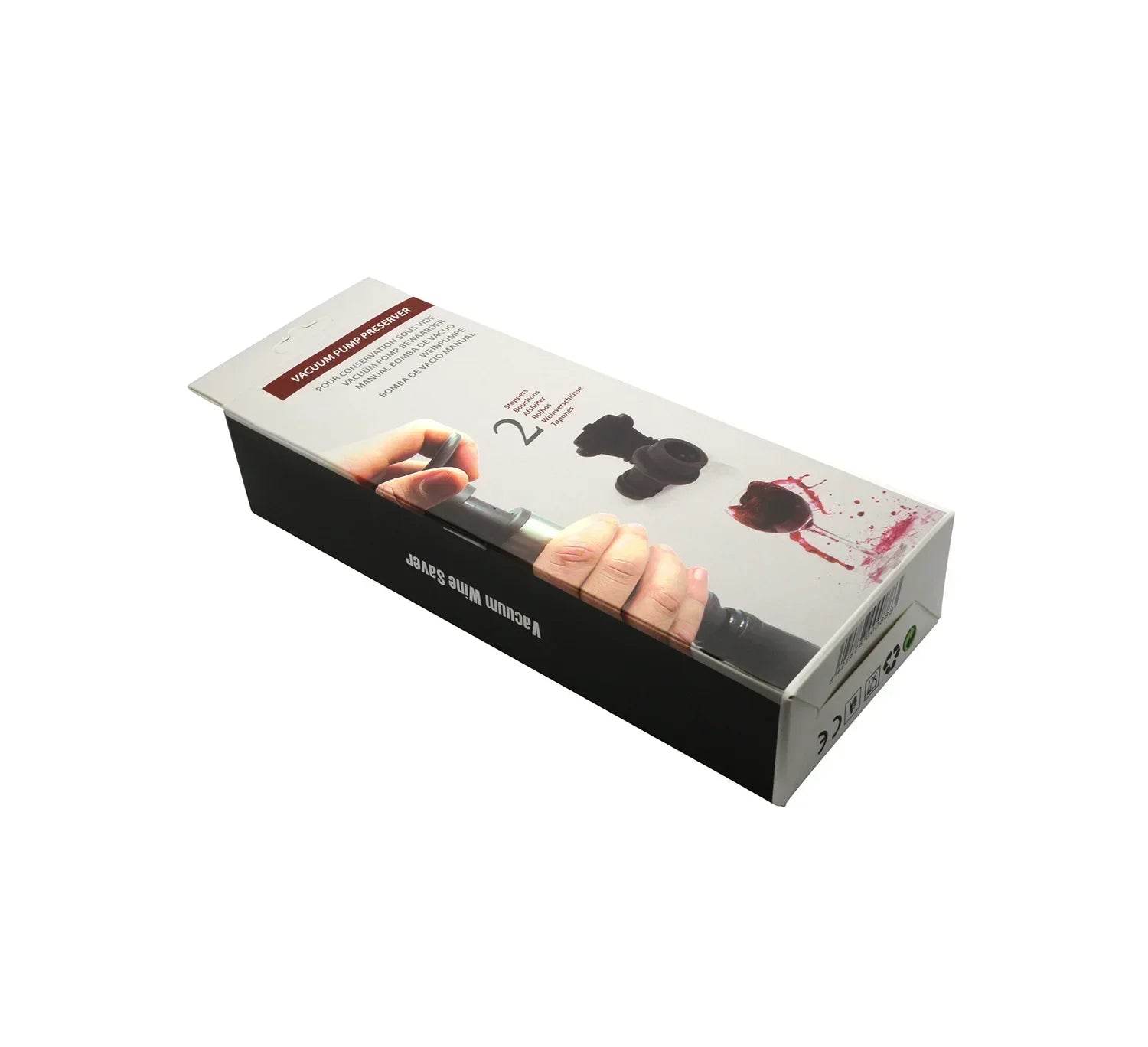 Bar Household Stainless Steel Red Wine Stopper Vacuum Pump Red Wine Vacuum Pump Champagne Stopper - P12 Hub Europe