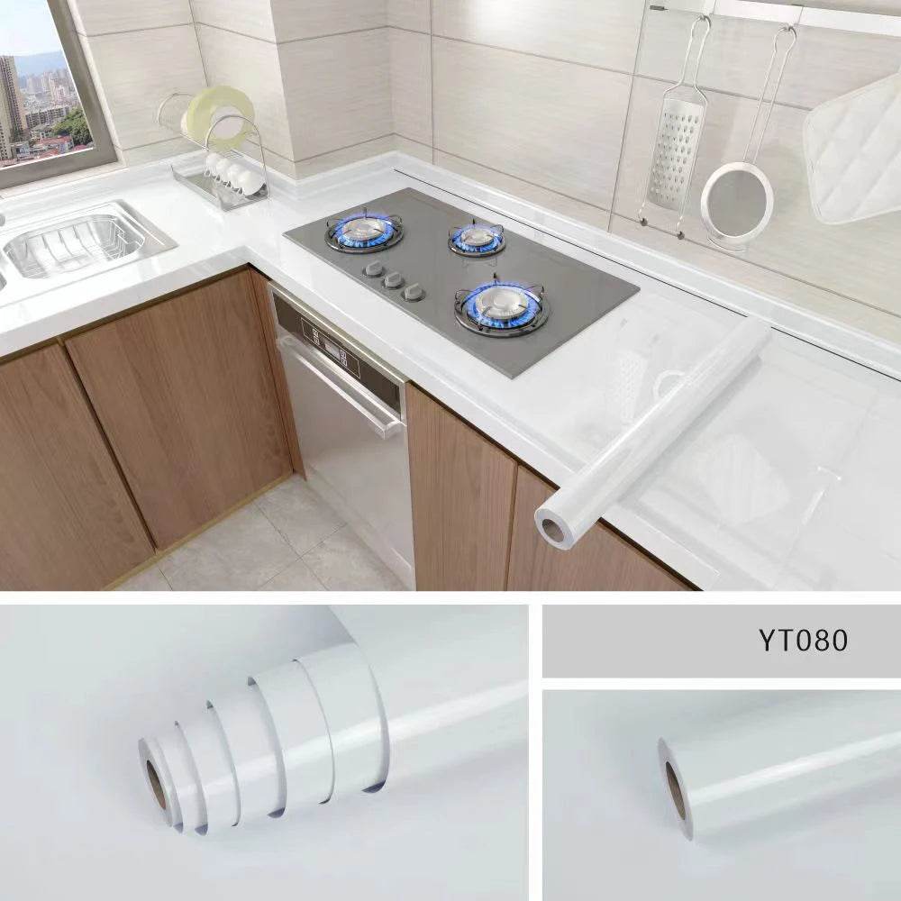 Marble Kitchen Waterproof Stickers PVC Self Adhesive Oil Proof Wall Sticker for Desktop Bathroom Renovation Wall Decor Removable - P12 Hub Europe