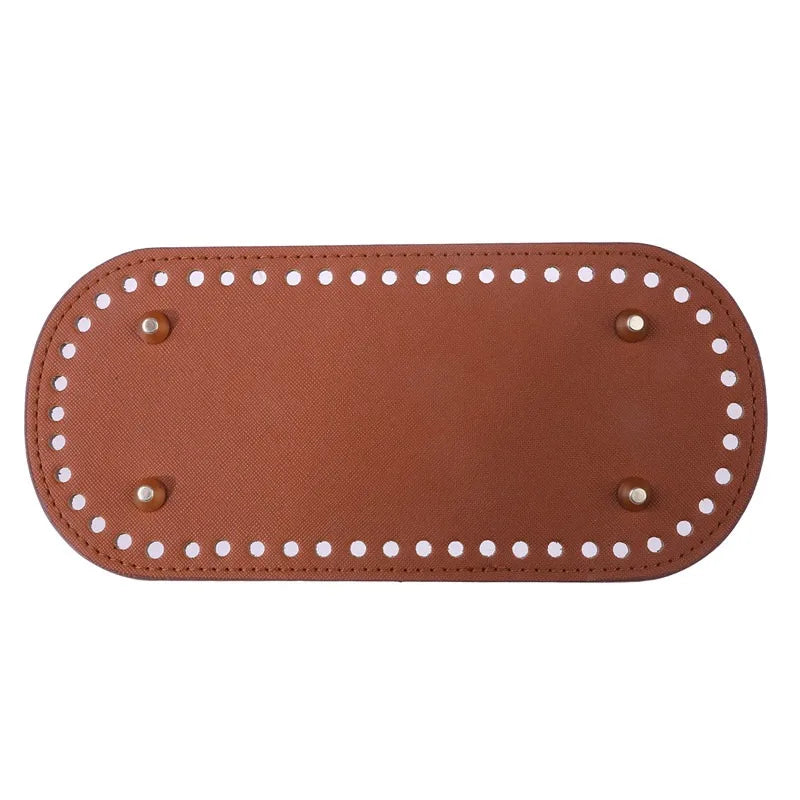 1/6pcs Handmade Bag Bottom Flap Cover Hardware For Bags DIY HandBag Shloulder Straps For Knitting Bags Handbag Crossbody Bags